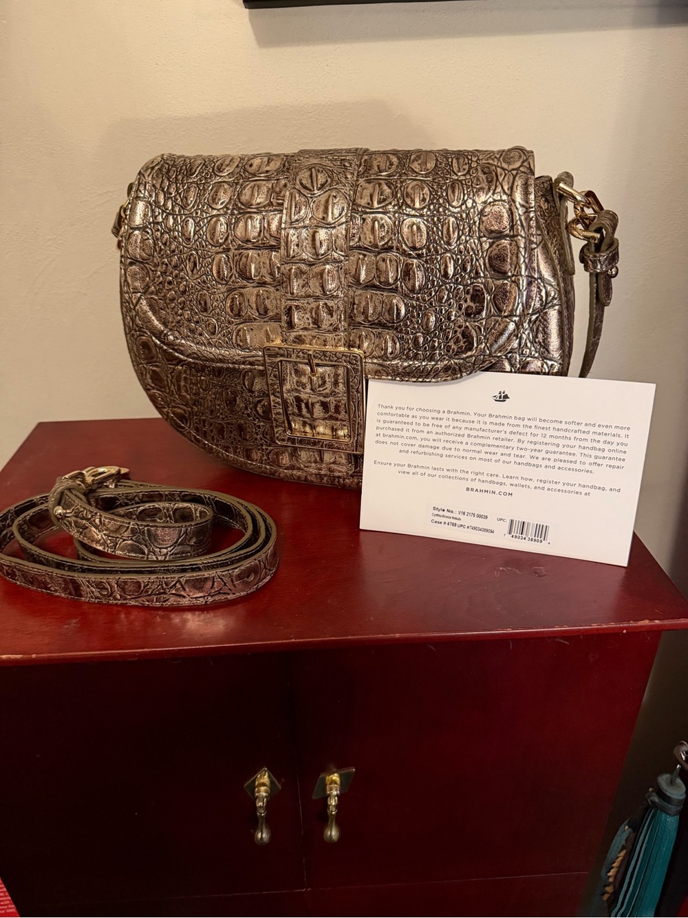 Brahmin Bronze Nebula Cynthia